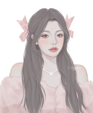 一组可甜可盐的手绘女生头像

画师：Tt皮埃尔