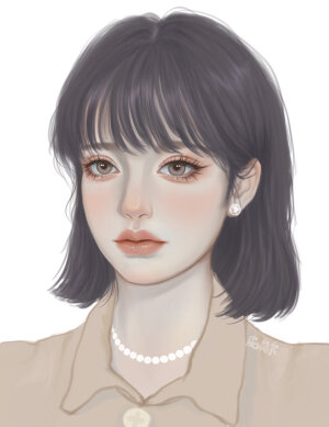 一组可甜可盐的手绘女生头像

画师：Tt皮埃尔
