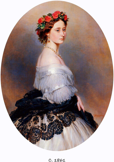 爱丽丝公主，黑森和莱茵大公夫人。爱丽丝是维多利亚女王的次女。1862年，她嫁给了黑森和莱茵的路德维希四世，两人育有七个孩子