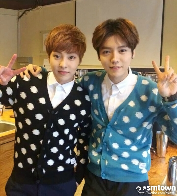 鹿晗 | Luhan × XIUMIN
可爱的半五十 大哥