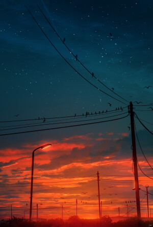 夕空  画师JW（p id=33558705） 本作品id=86590807