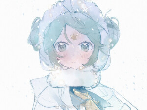 画师水印
miku