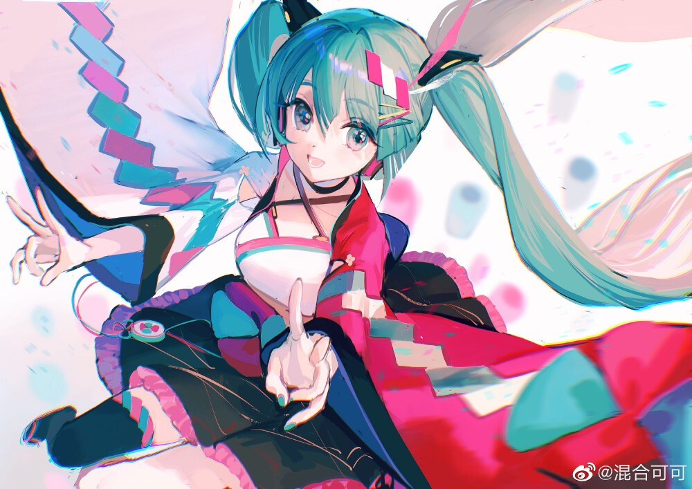 画师水印
miku