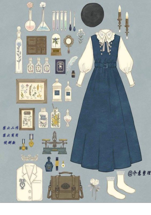 手帐素材/图源水印