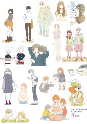 手帐素材/图源水印