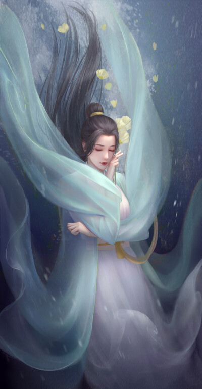 #古风#绘师'忧伤的橘子