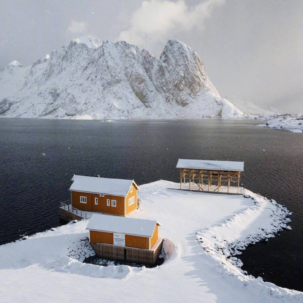  挪威·雪景壁纸
