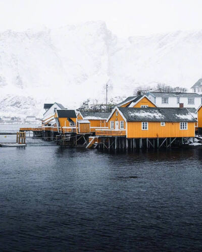  挪威·雪景壁纸
