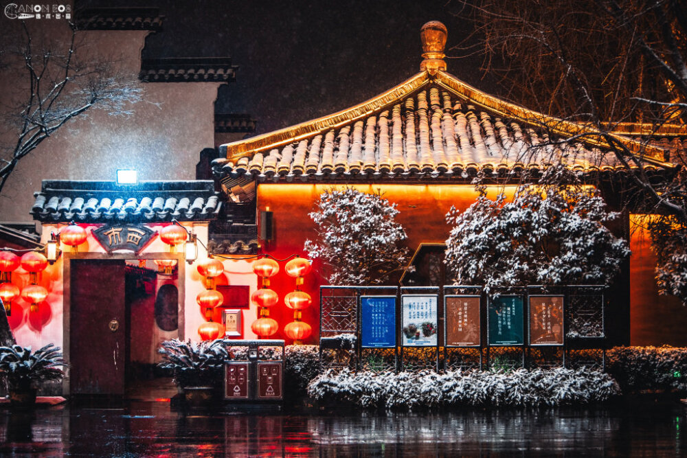 一下雪，南京变成了金陵❄️ 摄影@不正经的正经摄影er ​​​