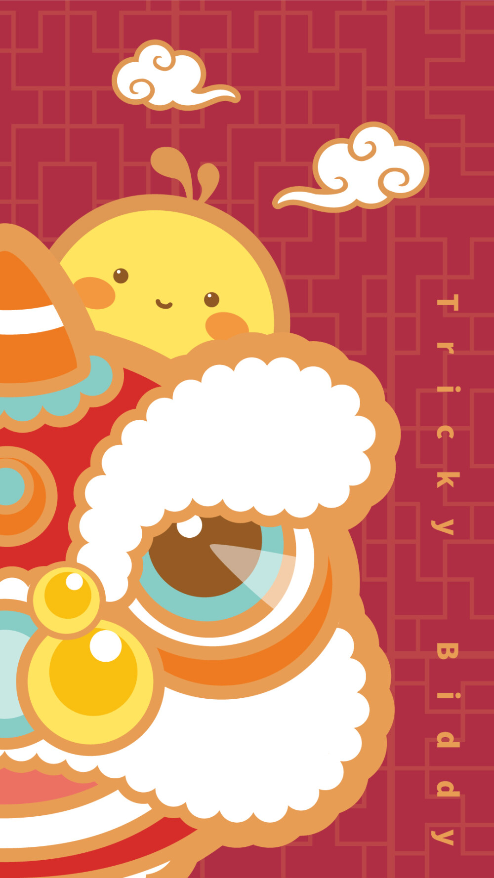 油爆叽丁2021,开运,手机壁纸.