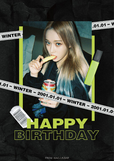 WINTER0101生日快乐！