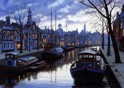 油畫 ：Evgeny Lushpin