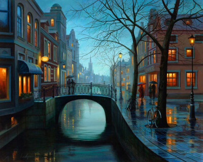 油畫 ：Evgeny Lushpin