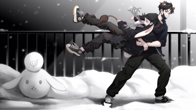 博君一肖动漫 肖战王一博