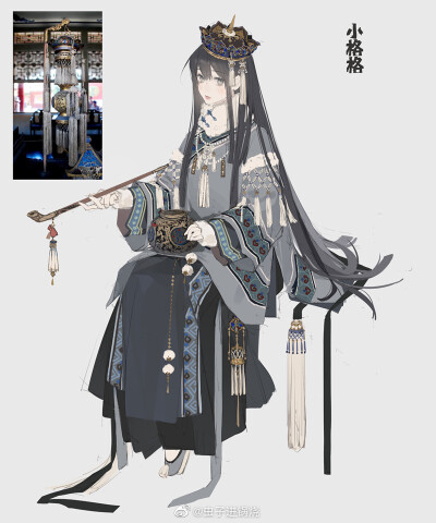 画师微博：虫子进锅烧