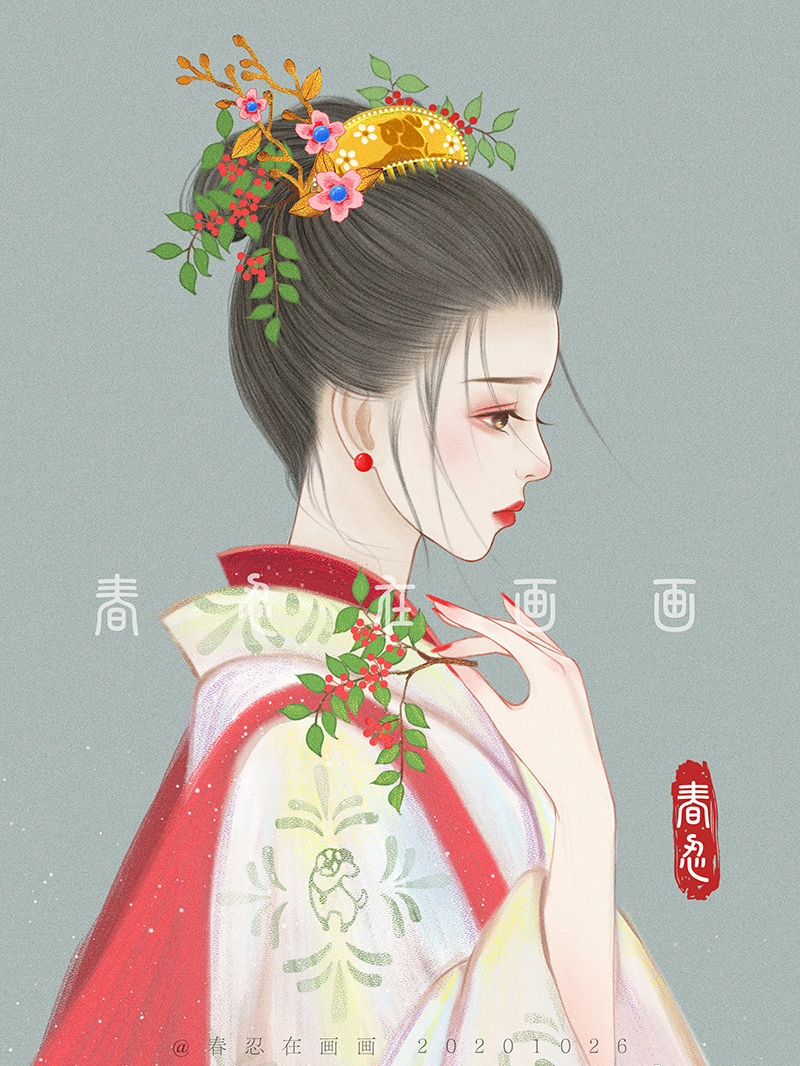 #古风插画##十二生肖#
古风插画 十二生肖
画师：春忍在画画 ​​​