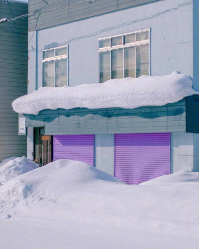 北海道的雪中小屋