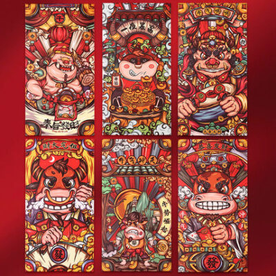 2021牛年国潮红包过年新年卡通创意高档个性利是封春节压岁红包袋