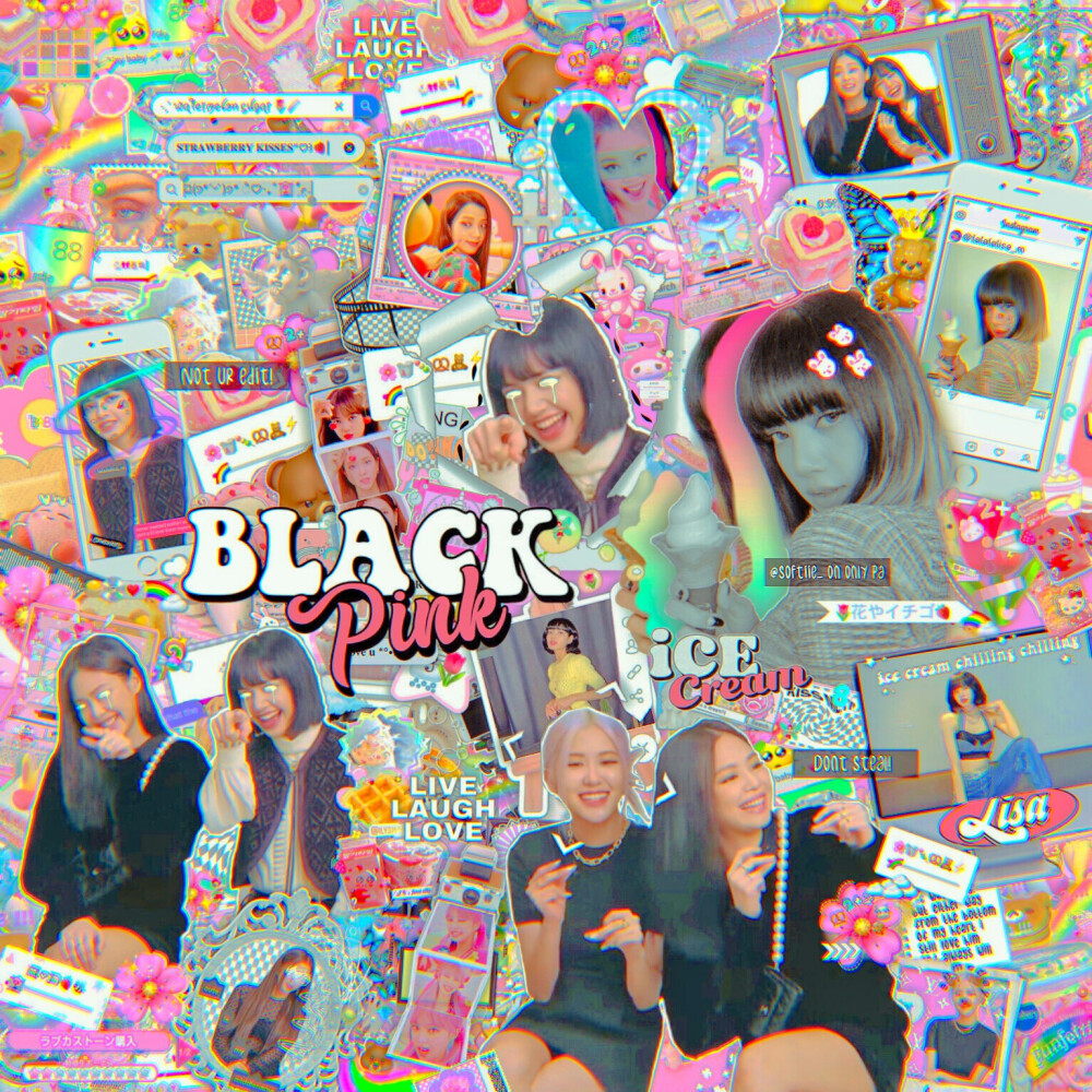 BLACKPINK稀有图！