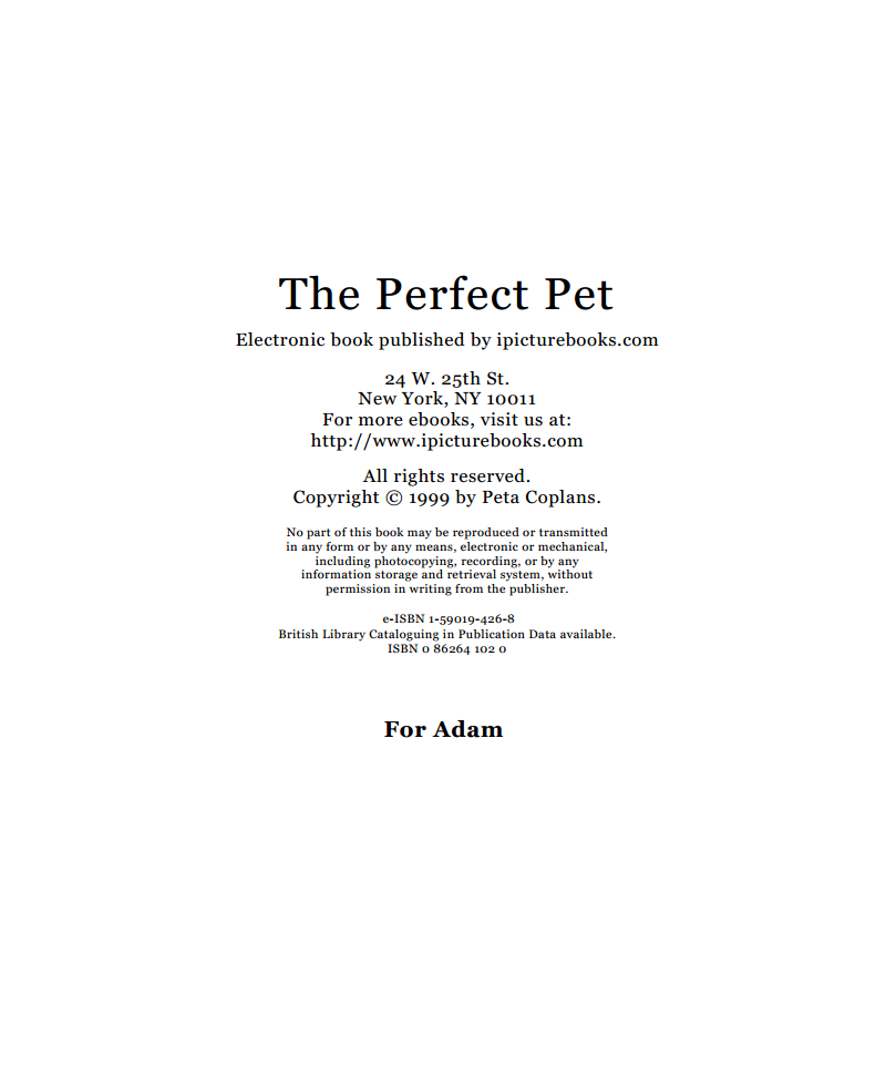 The.perfect.pet