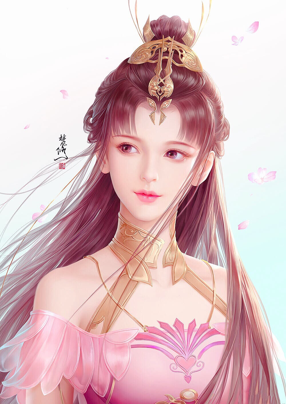 ［古风女子］绘师'梵修