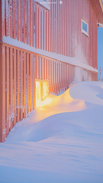 关于一个冬天的记忆，是和你一起看过的雪。
©️overwater