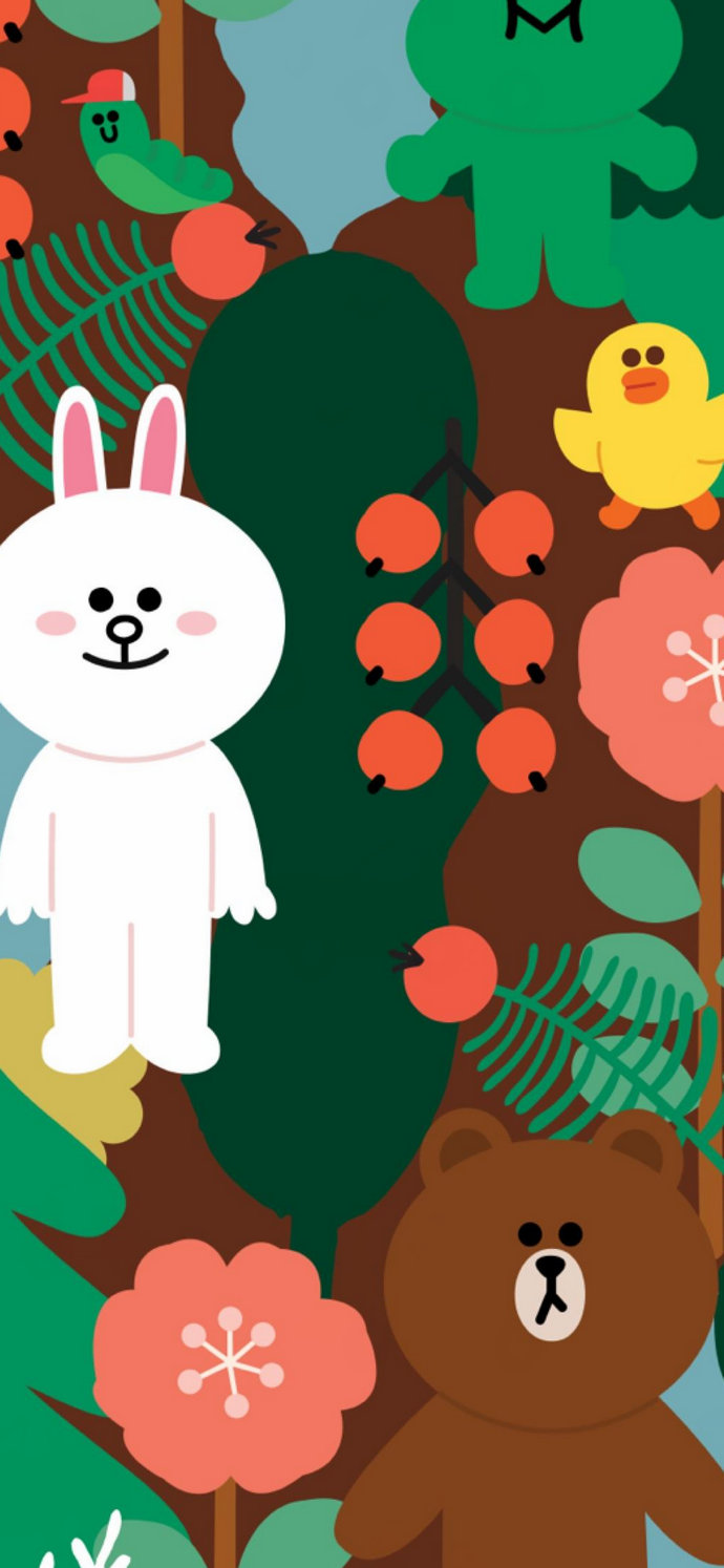 iPhonex/xs/max卡通系列 line friend 一颗酸苹果