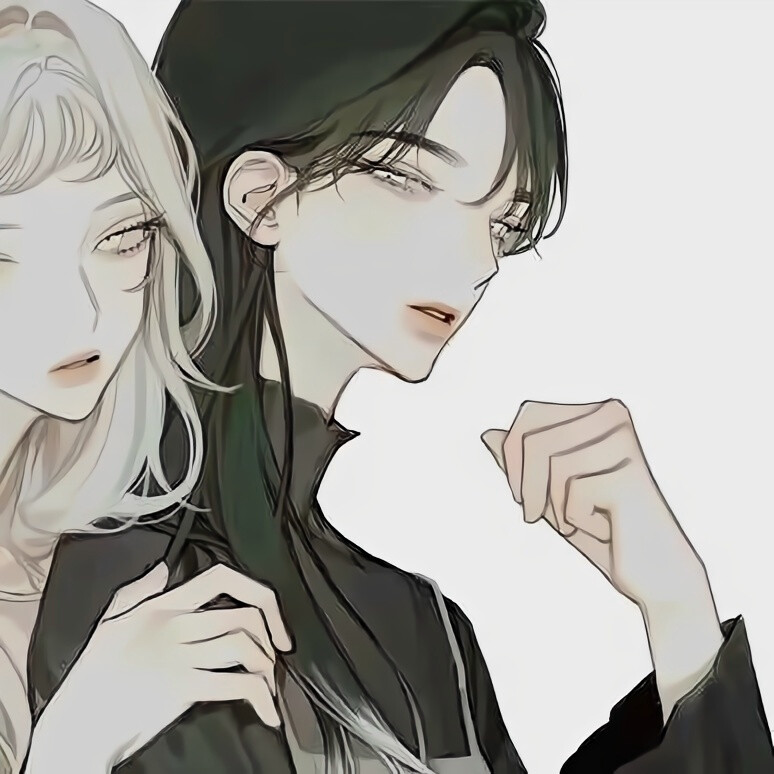 百合花，头像，闺蜜