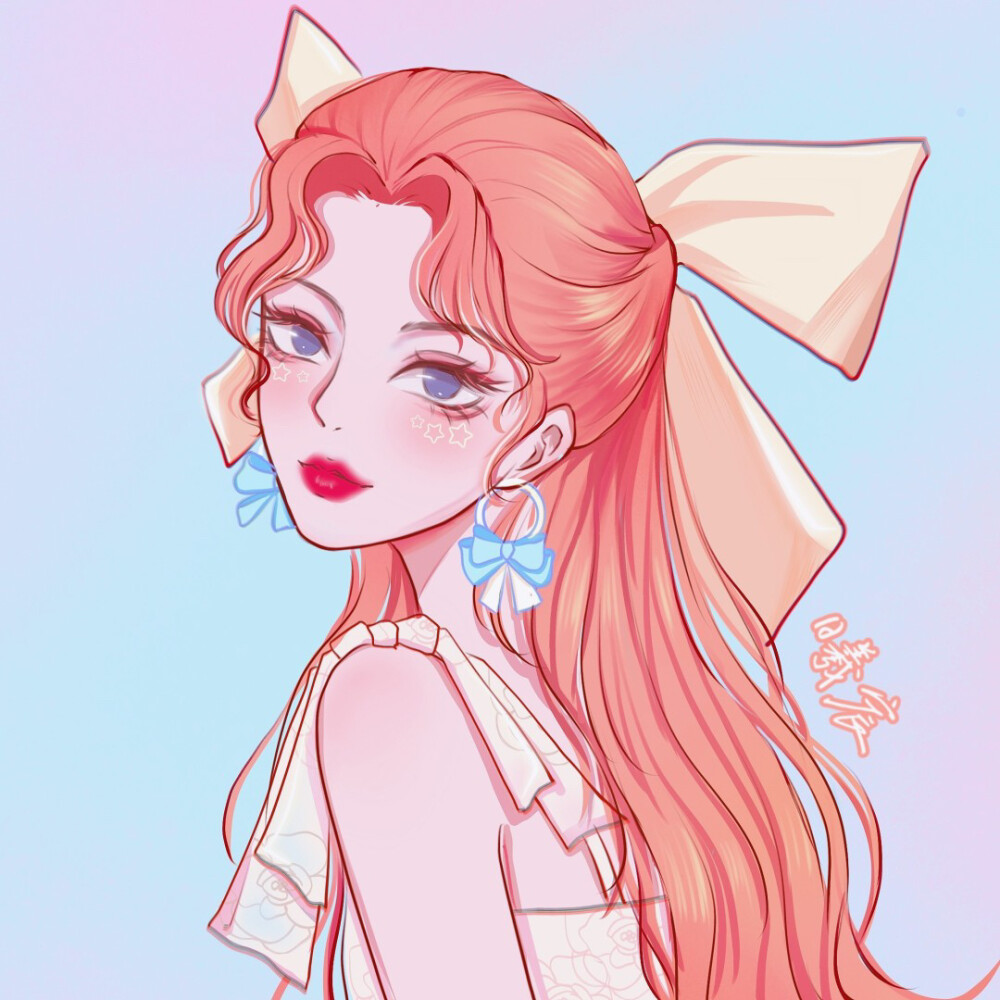 如果你独自一人时笑了 那是真心的
画师：曦宸