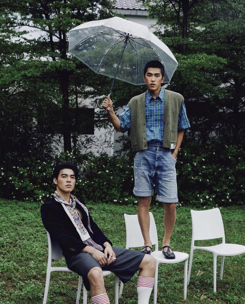 堆糖不能没有我骅仔和森森的照片！