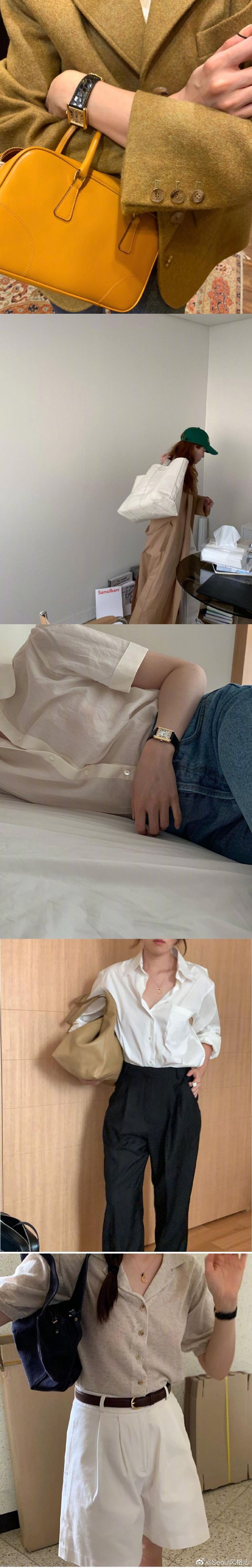 韩国博主ribbonbit的不露脸日常穿搭合集… - 高清图片,堆糖,美图壁纸