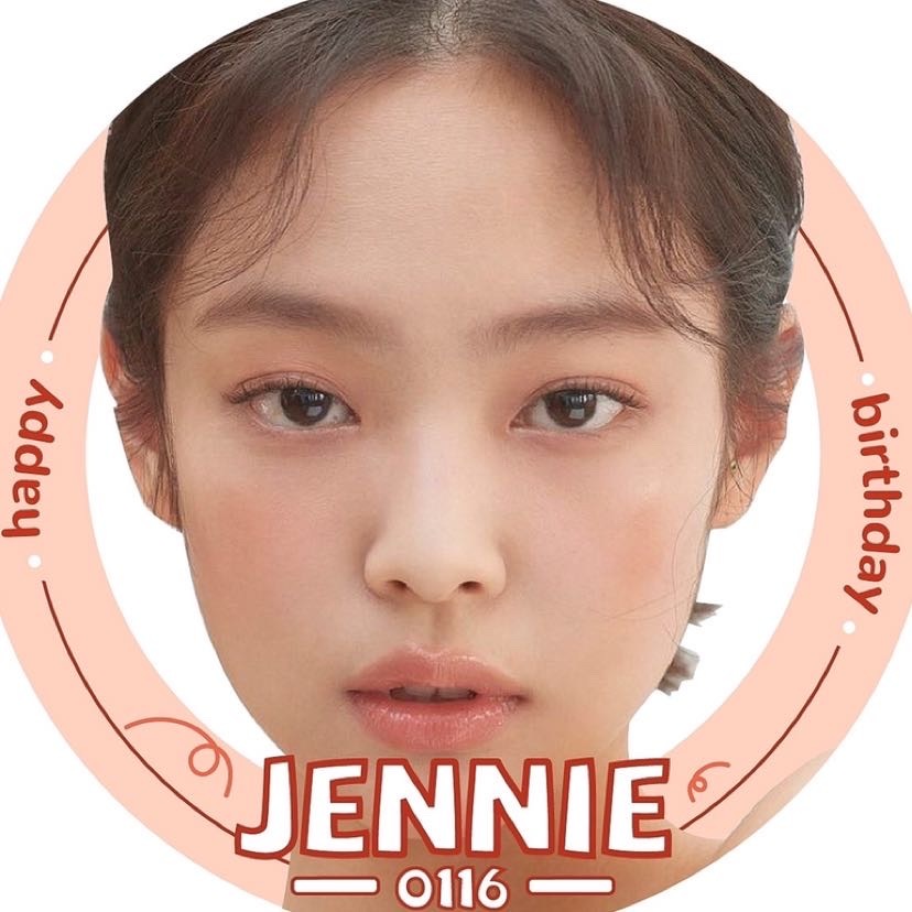 jennie生日应援头像