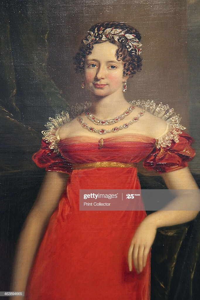 俄国大公夫人玛丽亚帕夫洛夫娜是保罗一世(俄罗斯)和符腾堡索菲娅多萝西娅的第三个女儿。她与卡尔腓特烈(萨克森-魏玛-艾森纳赫大公)结婚后成为萨克森-魏玛-艾森纳赫大公夫人。