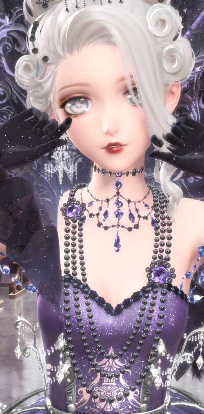 华丽舞会贵妇装