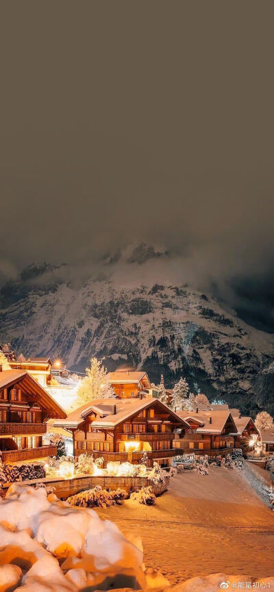  雪景壁纸
