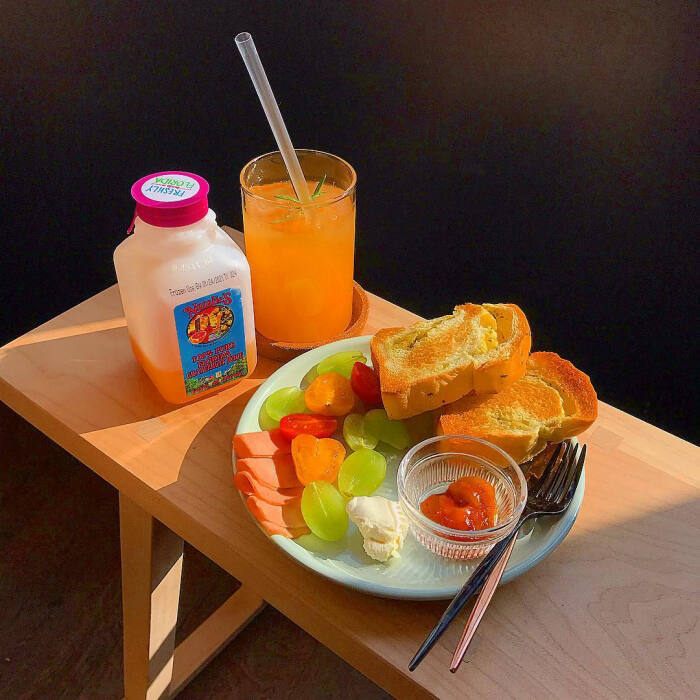 美食/早餐背景图