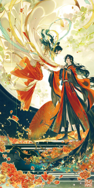 『天官赐福 百无禁忌』
画师：STARember
图片转自微博