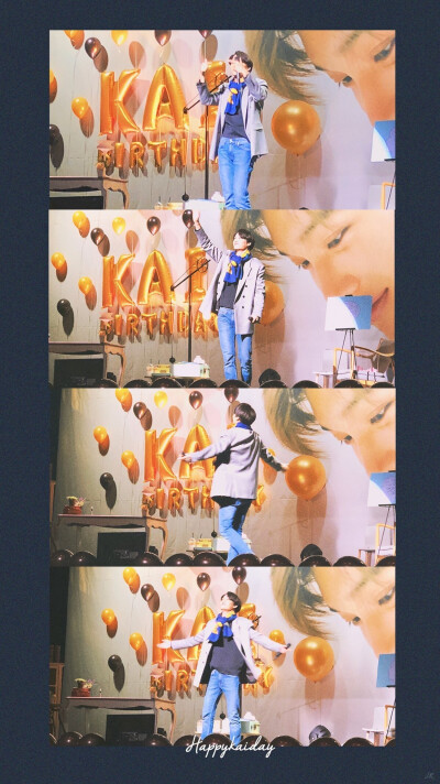 EXO 金钟仁 KAI cr：logo
生日贺图 饭绘