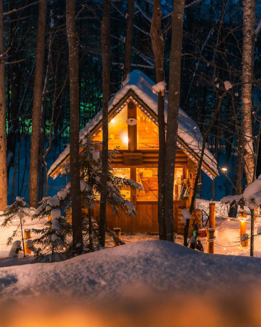  雪景壁纸
