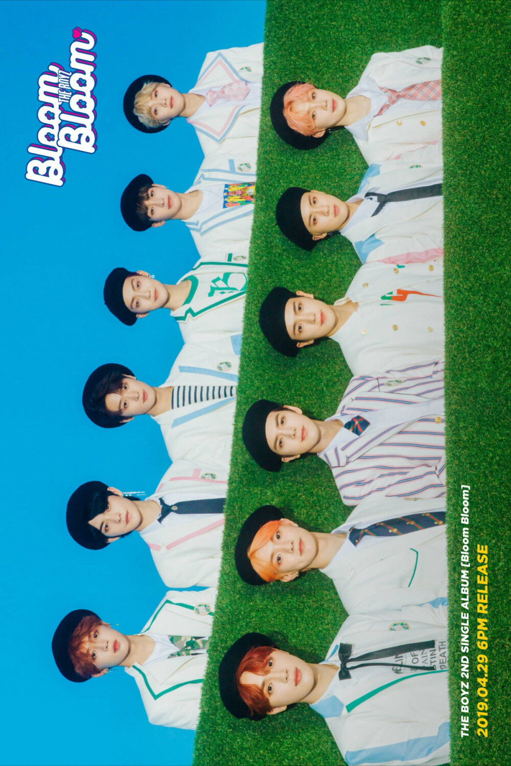 The Boyz 金善旴 许玹準 Q 金泳勋 周鹤年 李上渊 Eric Jacob NEW 李贤在 Kevin 李柱延