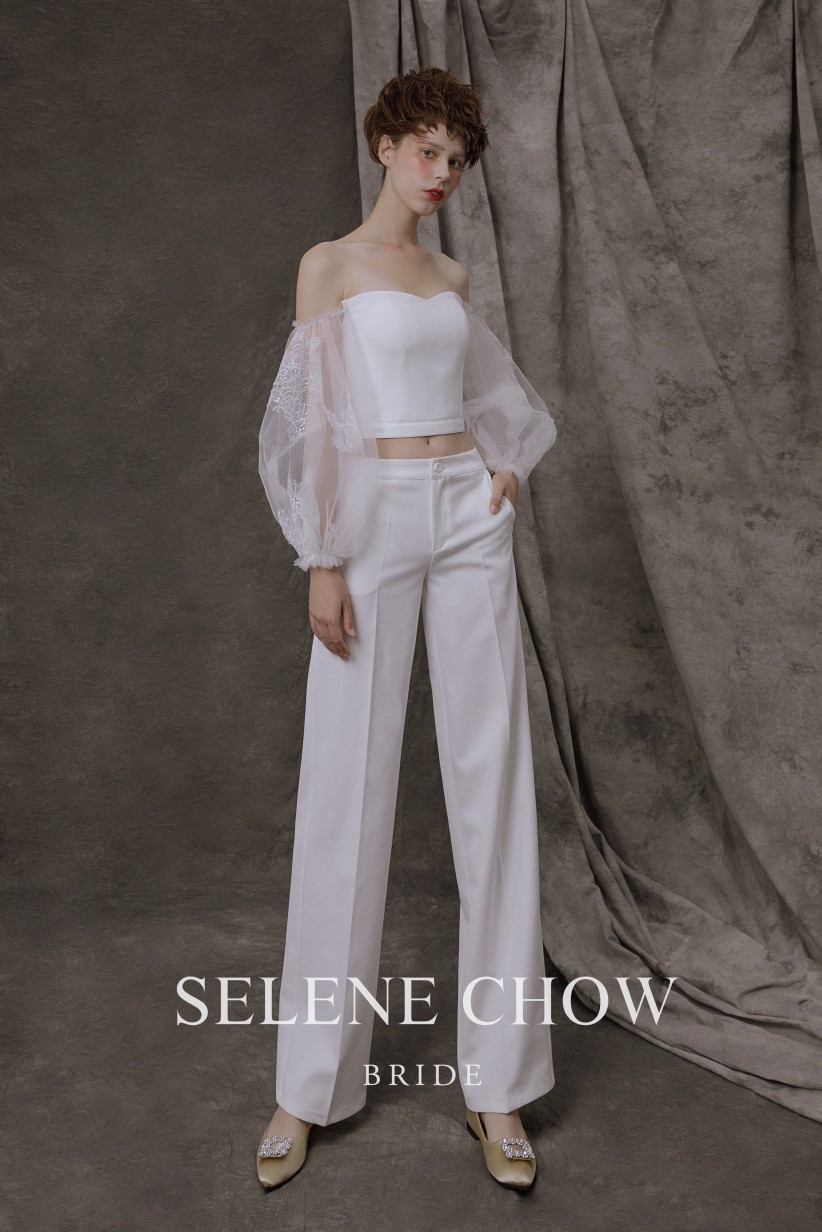 SELENE CHOW 宴会礼服，图源微博cr：@设计师Selene Chow