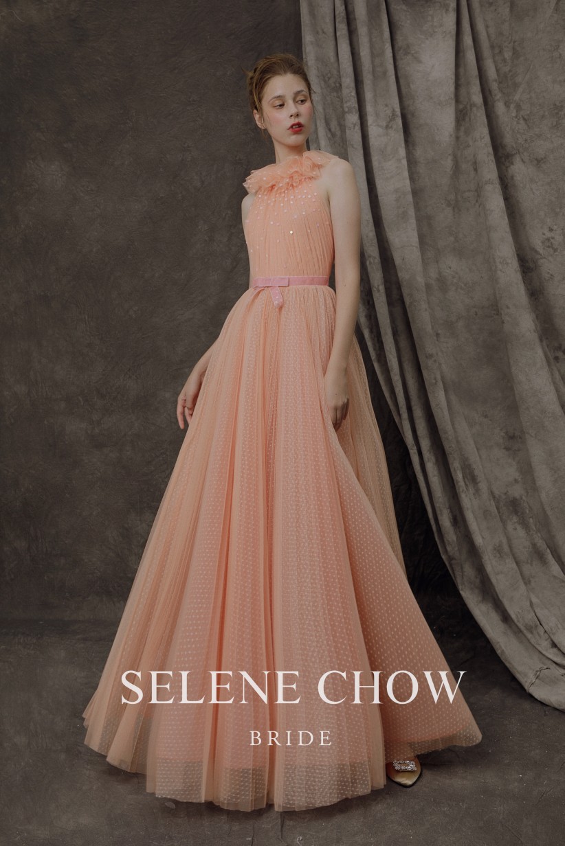 SELENE CHOW 宴会礼服，图源微博cr：@设计师Selene Chow