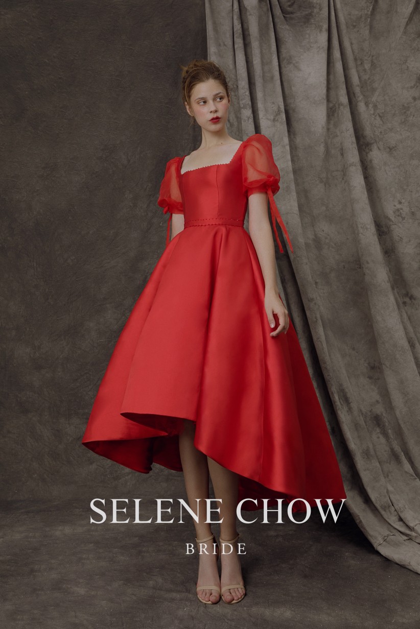 SELENE CHOW 宴会礼服，图源微博cr：@设计师Selene Chow