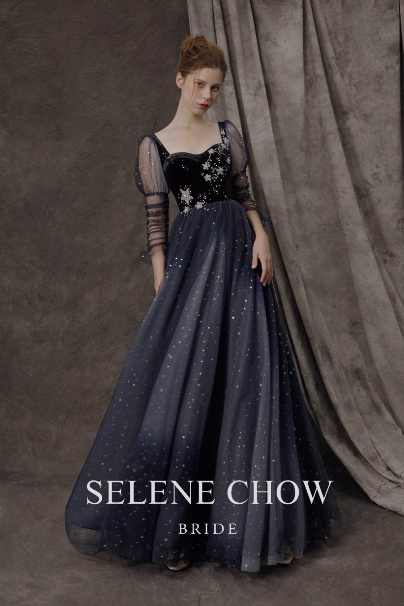 SELENE CHOW 宴会礼服，图源微博cr：@设计师Selene Chow