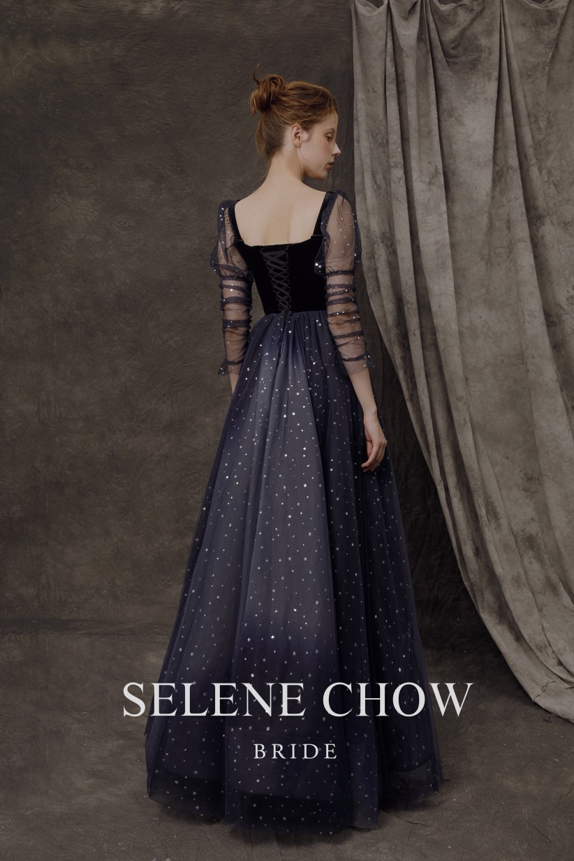 SELENE CHOW 宴会礼服，图源微博cr：@设计师Selene Chow