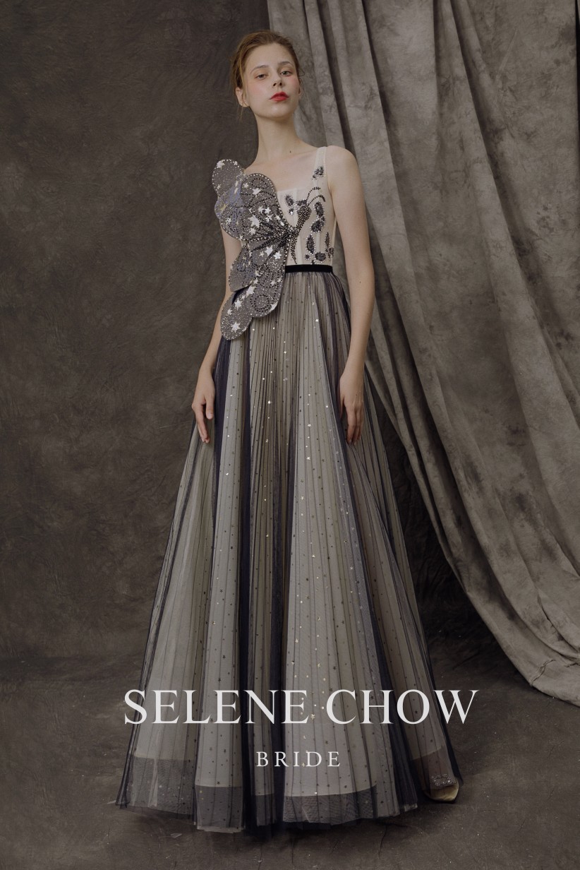 SELENE CHOW 宴会礼服，图源微博cr：@设计师Selene Chow