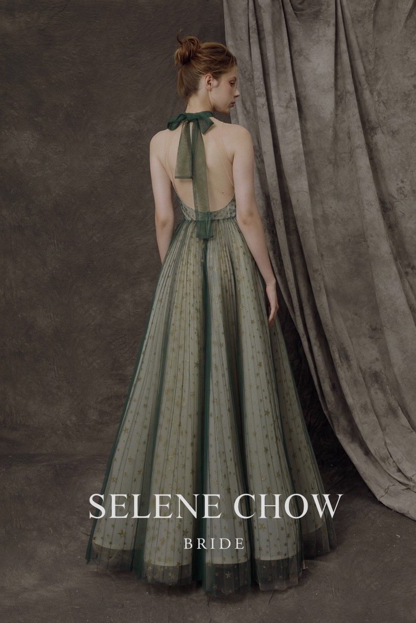 SELENE CHOW 宴会礼服，图源微博cr：@设计师Selene Chow