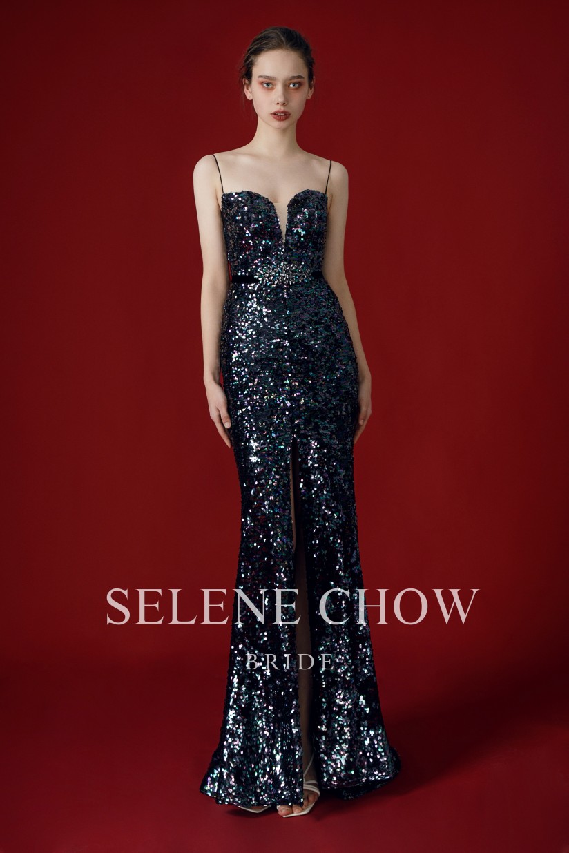 SELENE CHOW 宴会礼服，图源微博cr：@设计师Selene Chow