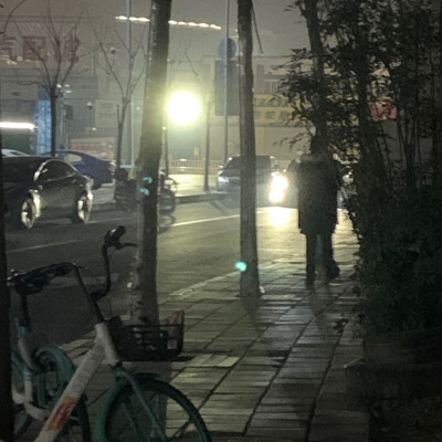 夜晚的街道