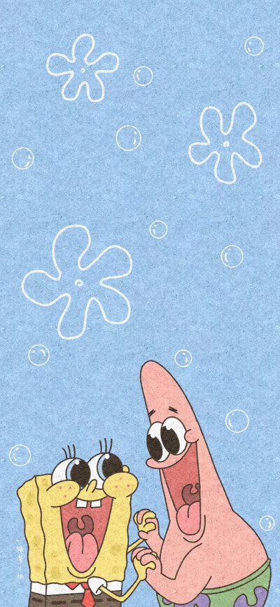 全屏壁纸海绵宝宝系列